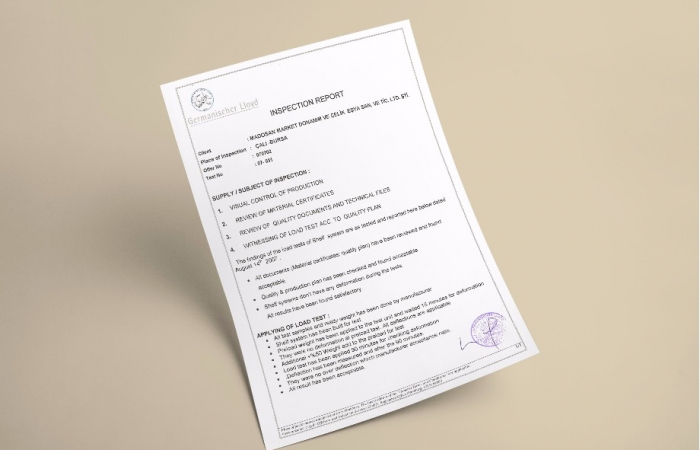 Accreditation Emblems for umdasch Madosan's Quality Certificates