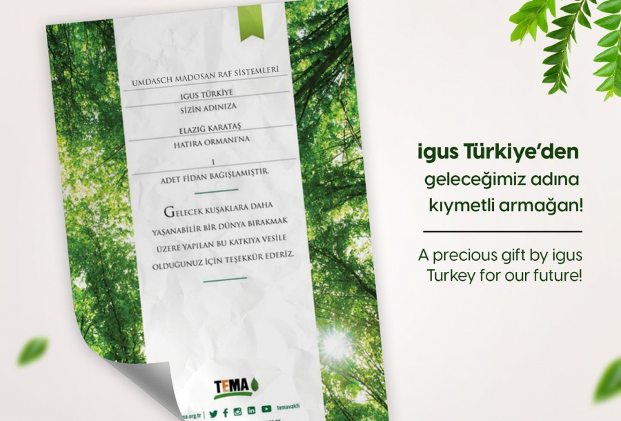 Precious Gift from Igus Turkey on behalf of Our Future!