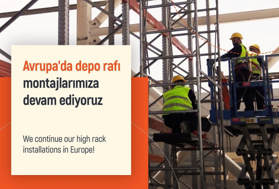 We Continue Our High Rack Installation in Europe!