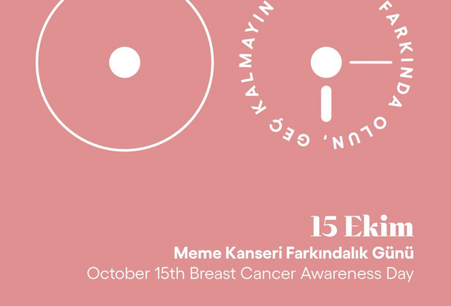 Pink ribbon and umdasch Madosan, symbolizing Breast Cancer Awareness.