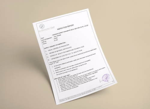 umdasch Madosan's displayed Quality Certificates.