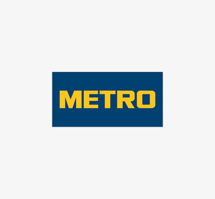 We are partner with Metro Cash and Carry 